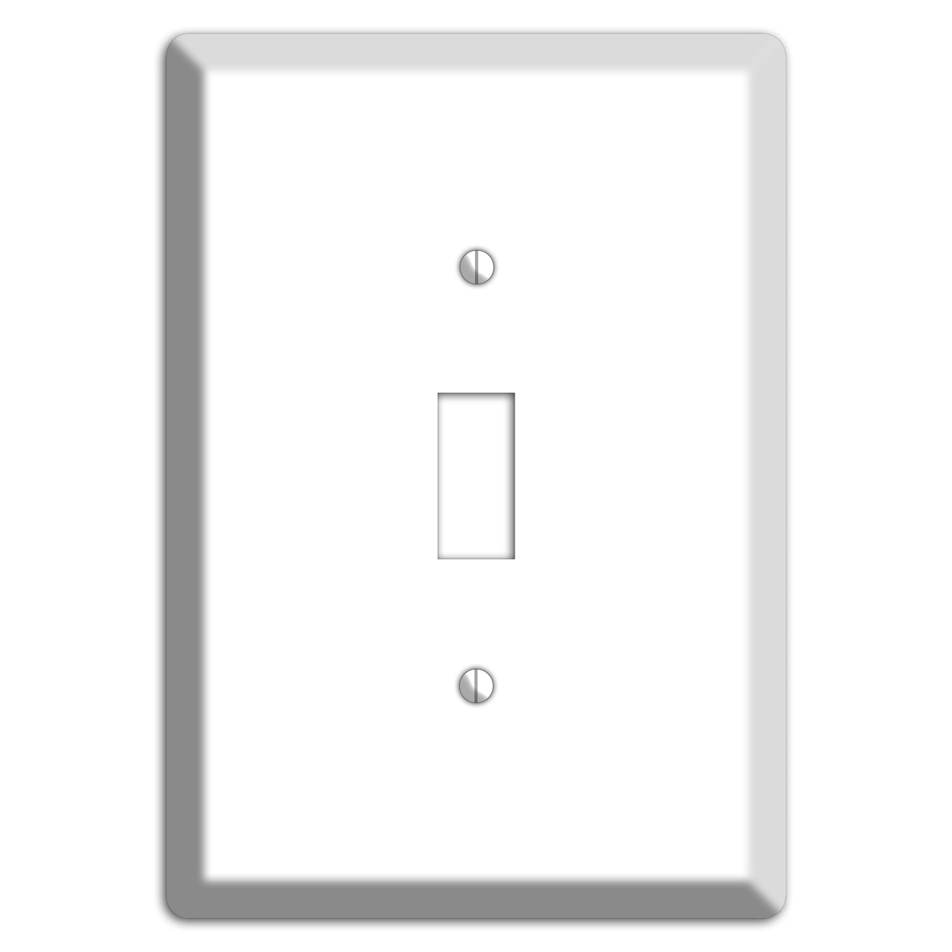 White Metal Cover Plates