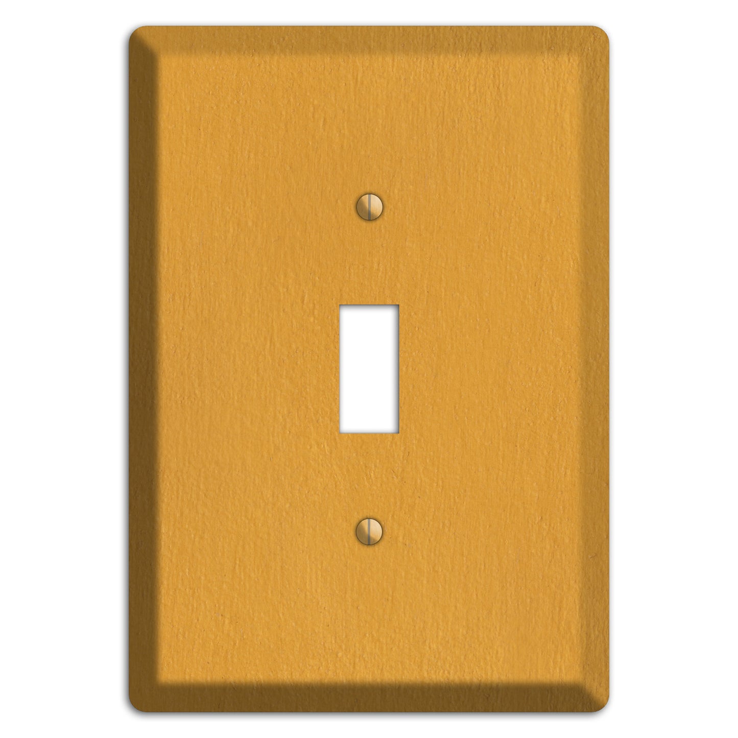 Stucco Yellow Cover Plates