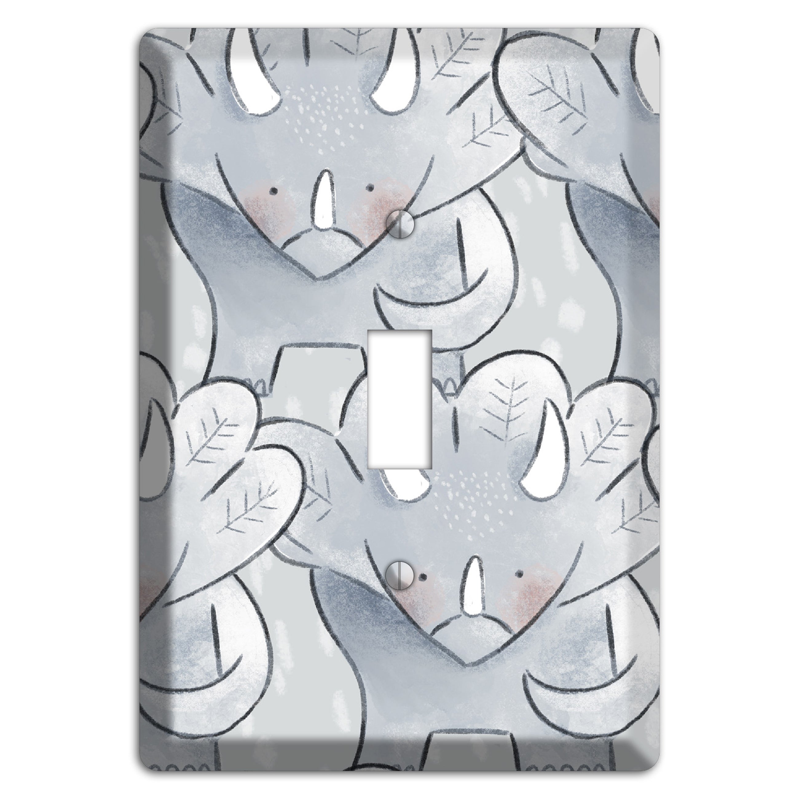 Triceratops Cover Plates