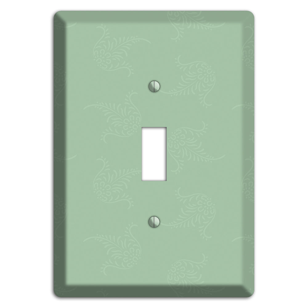 Sage Cartouche Cover Plates