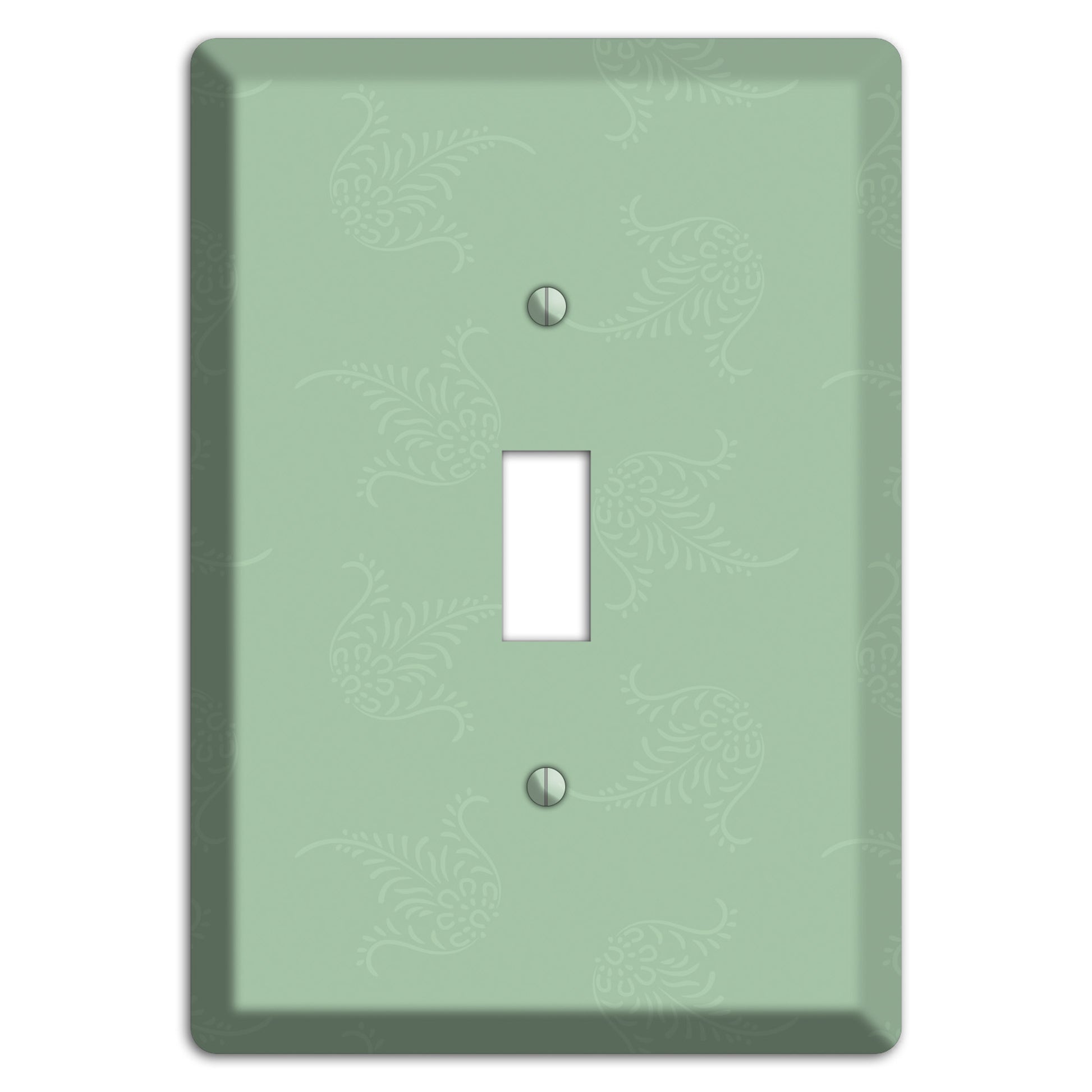 Sage Cartouche Cover Plates