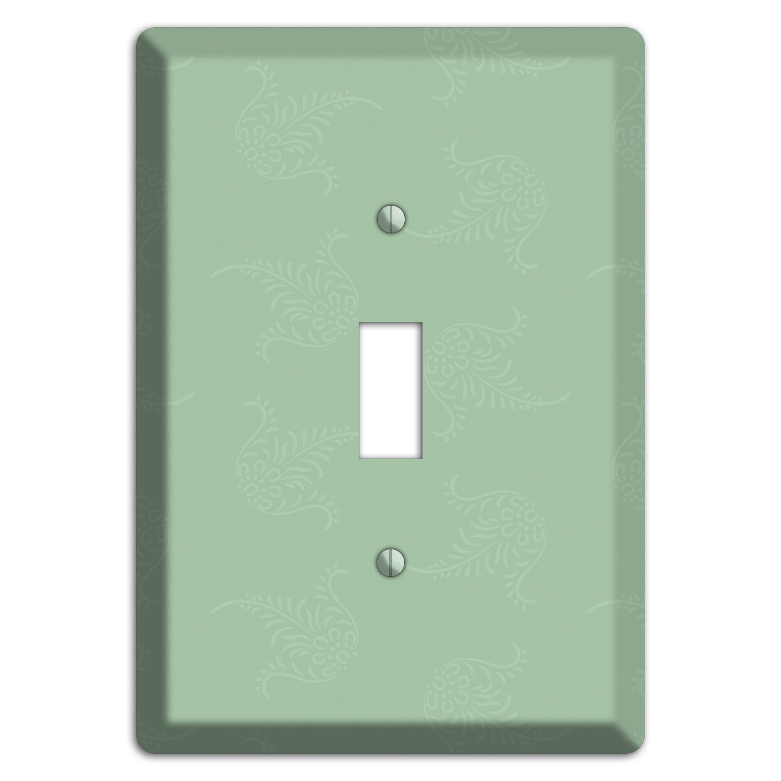 Sage Cartouche Cover Plates
