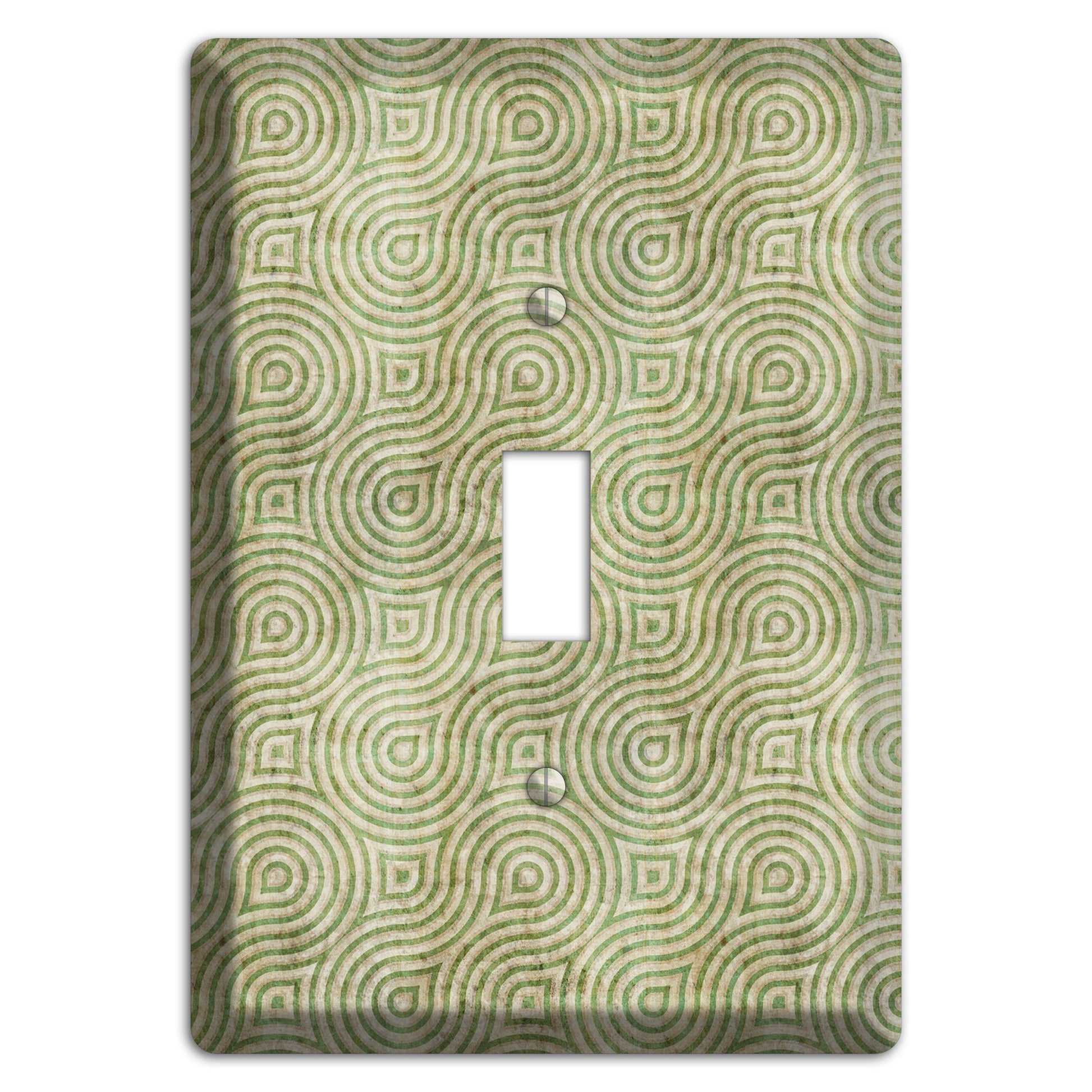 Light Green Swirl Cover Plates