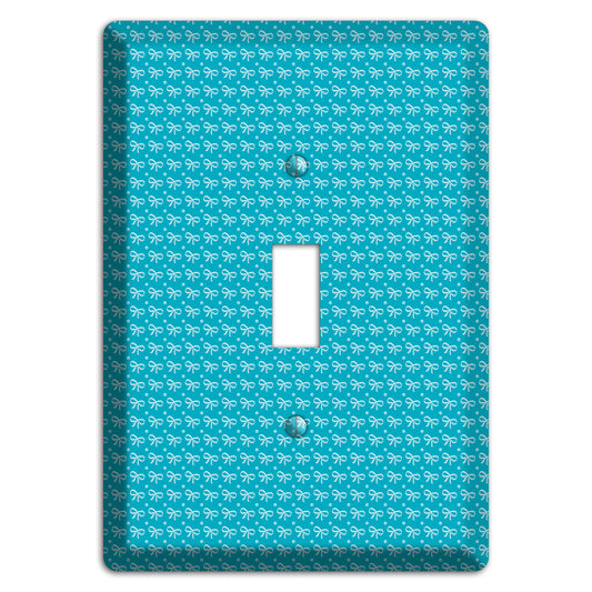 Turquoise Bows Cover Plates
