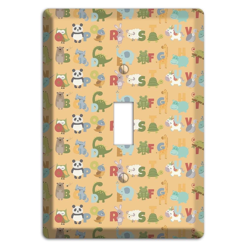 Animal Alphabet 1 Cover Plates