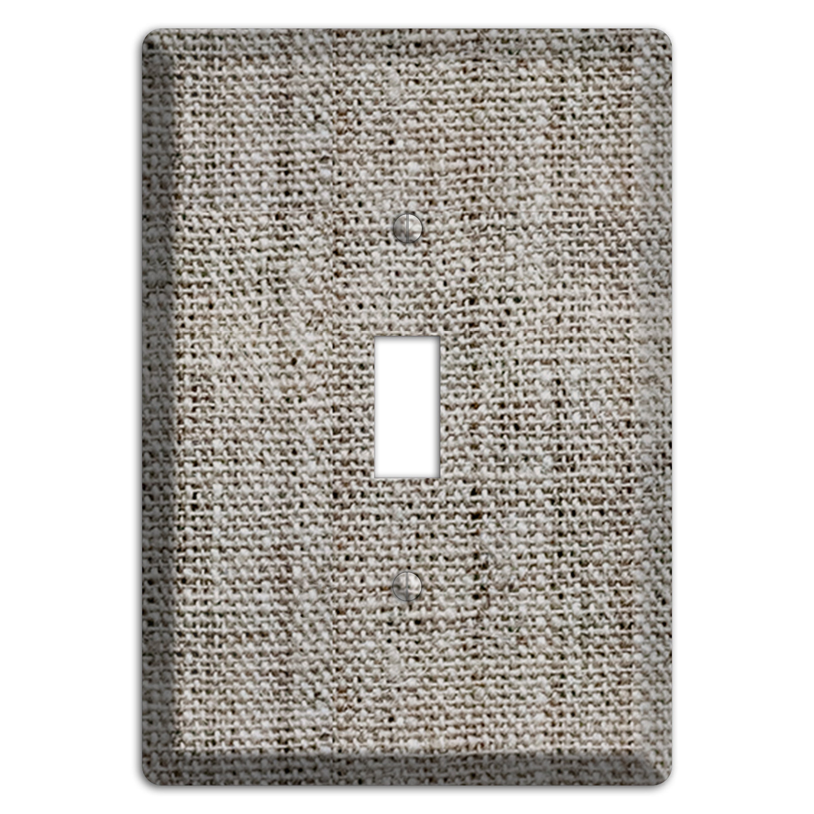 Zorba Burlap Cover Plates