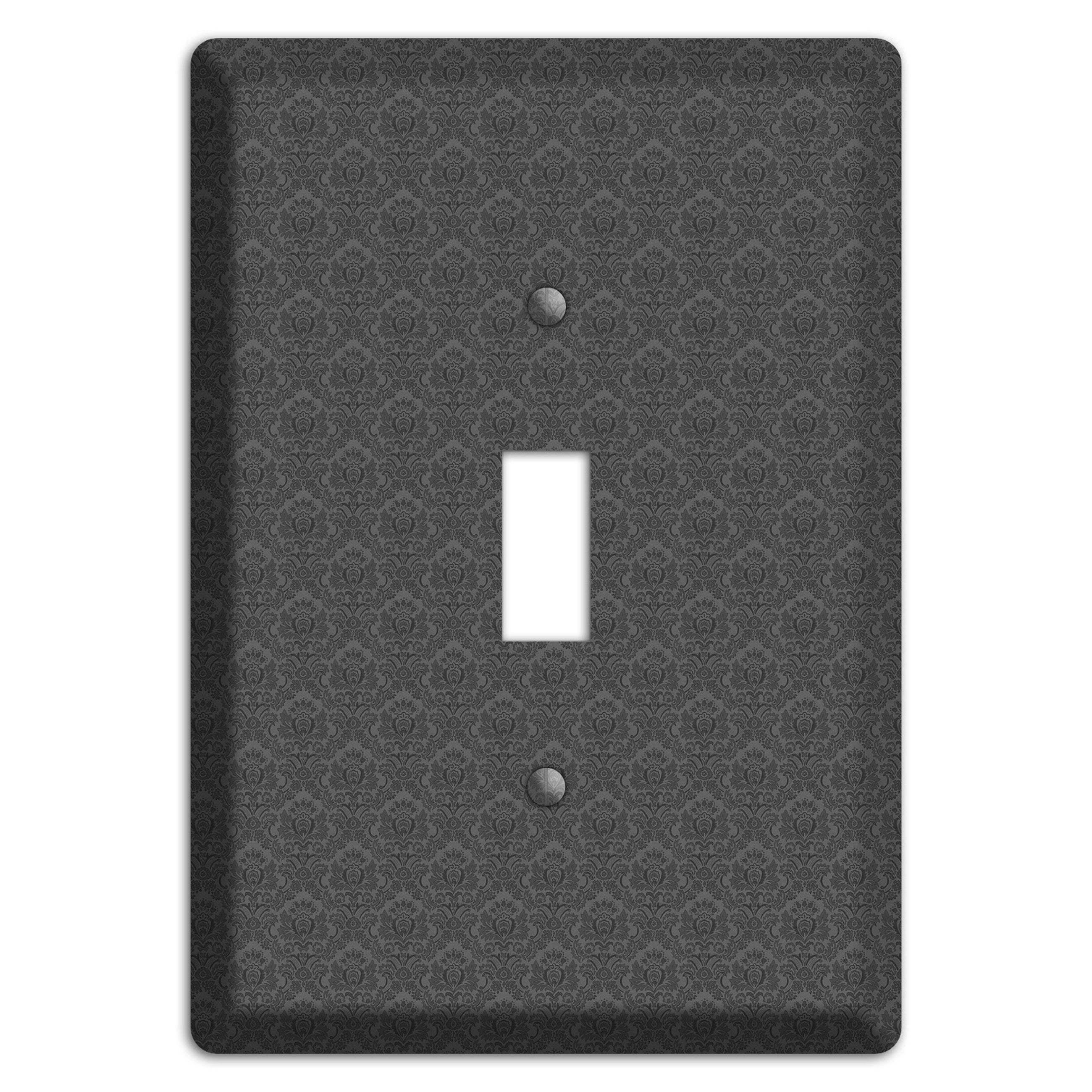 Dark Grey Cartouche Cover Plates