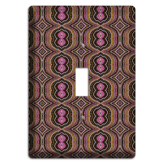 Pink and Brown Tapestry Cover Plates