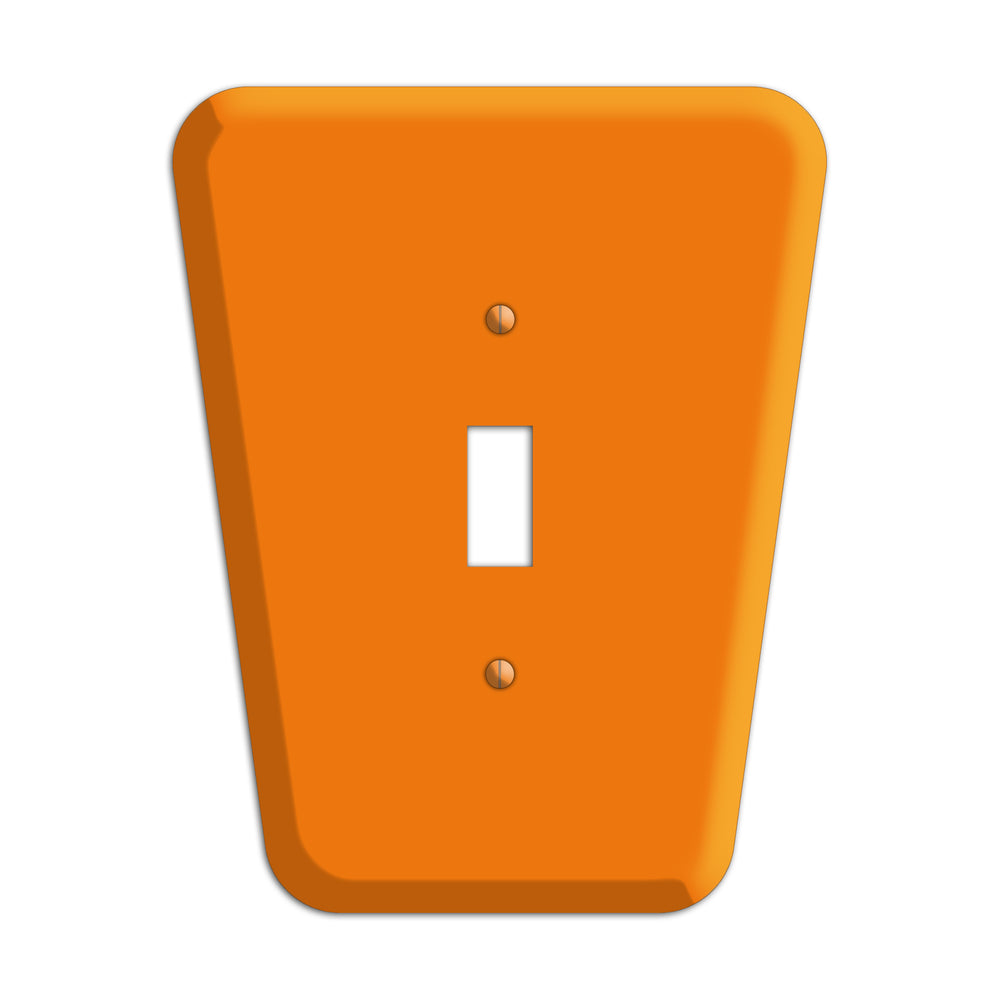 Pumpkin Mid-Century Cover Plates