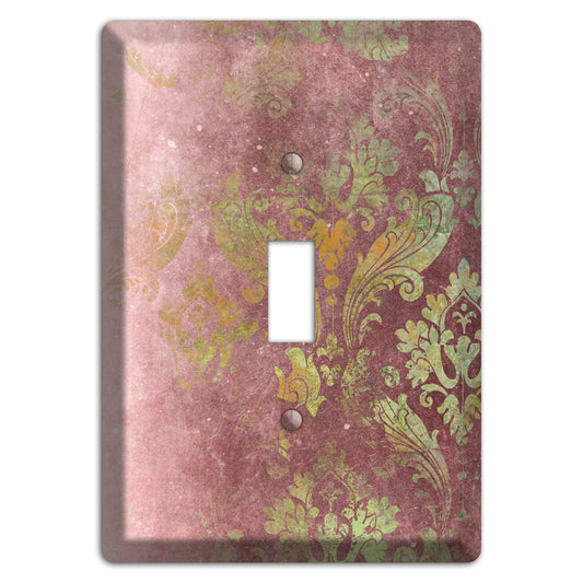 Roman Coffee Whimsical Damask Cover Plates