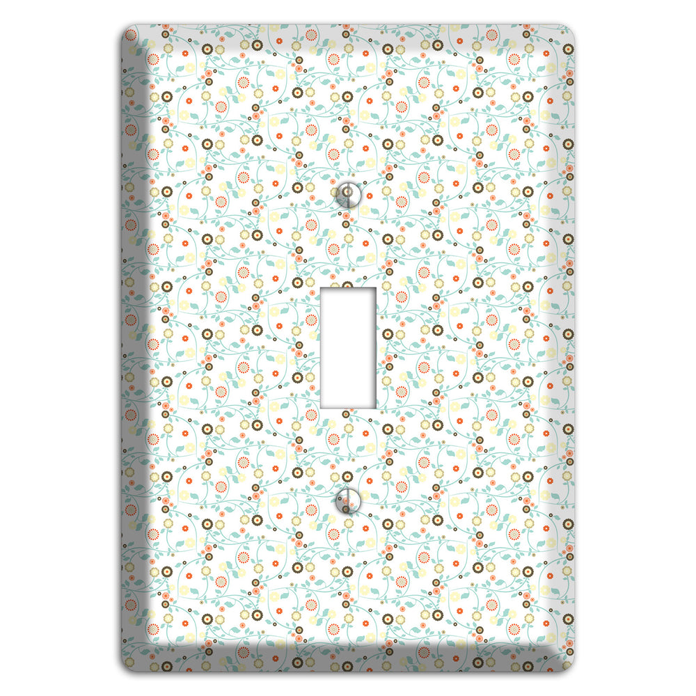 Small Cute Flowers Cover Plates