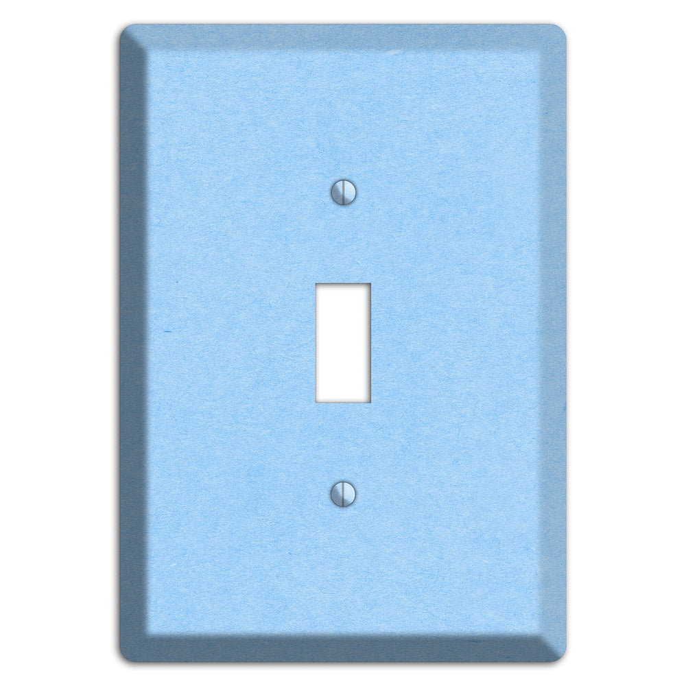 Light Sky Blue Kraft Cover Plates
