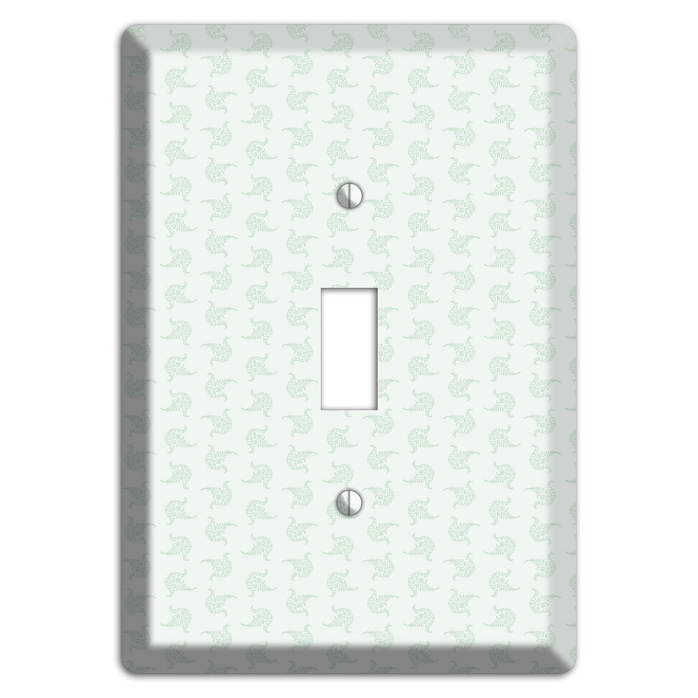 Mint Tiny Trefoil Cartouche Cover Plates