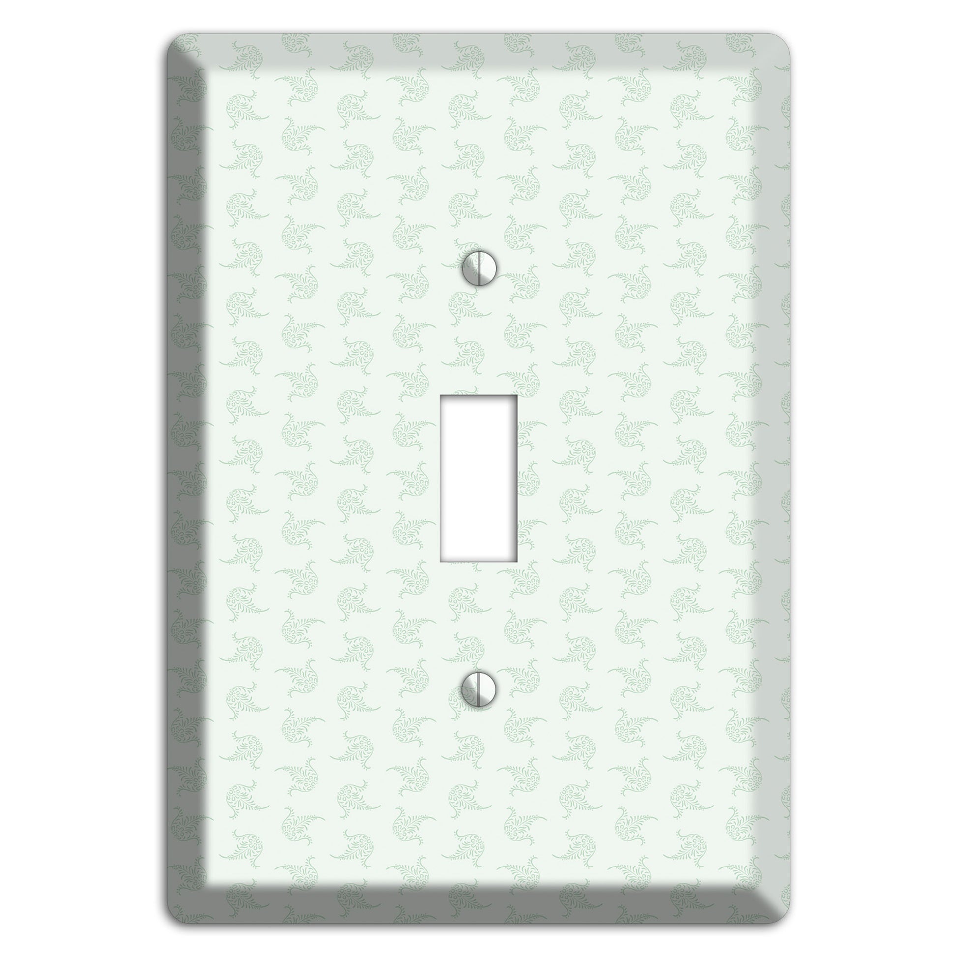 Mint Tiny Trefoil Cartouche Cover Plates