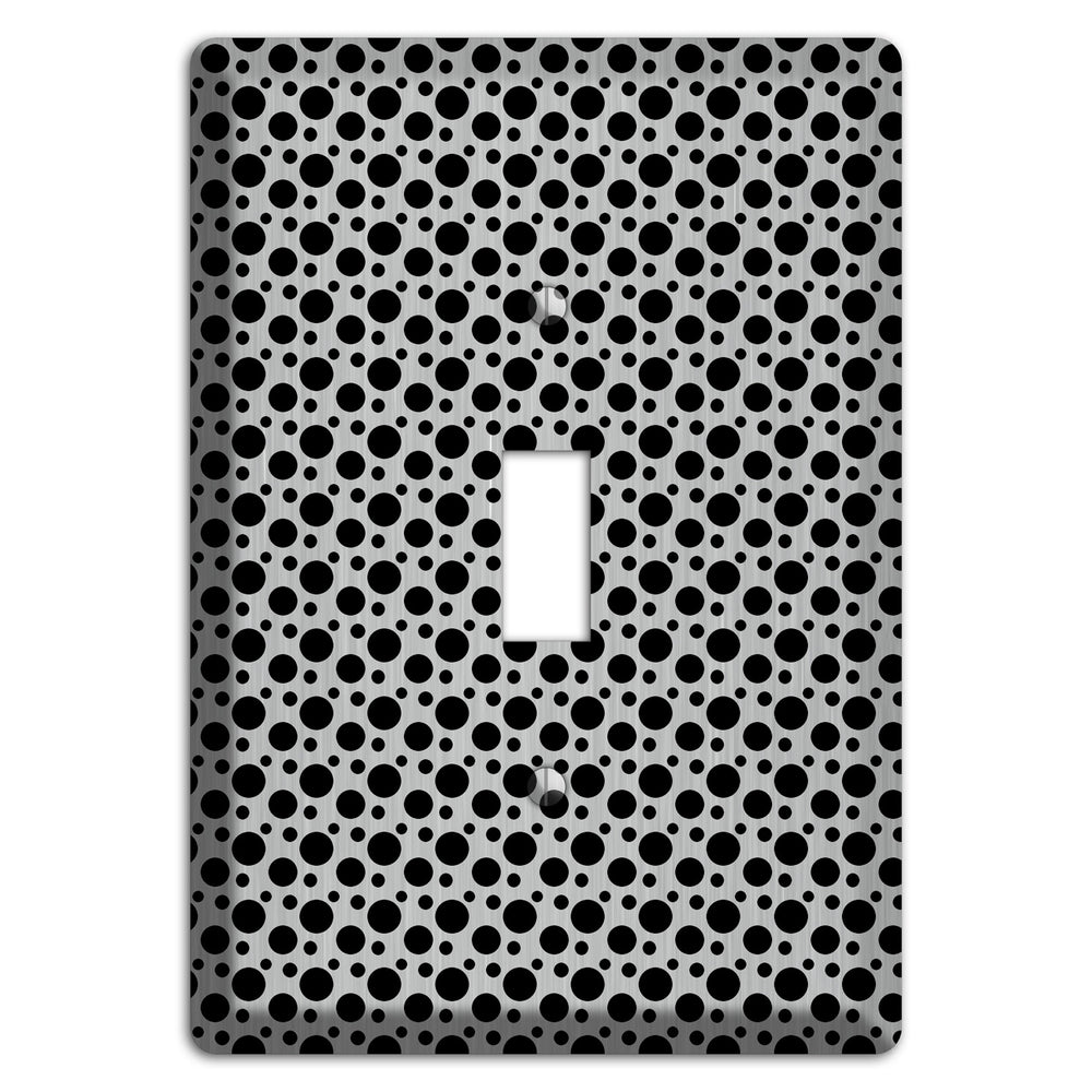 Small and Tiny Polka Dots Stainless Steel Cover Plates