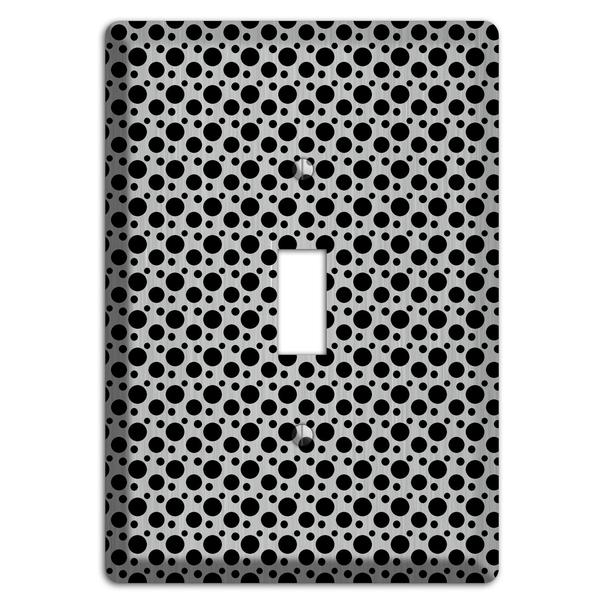 Small and Tiny Polka Dots Stainless Cover Plates