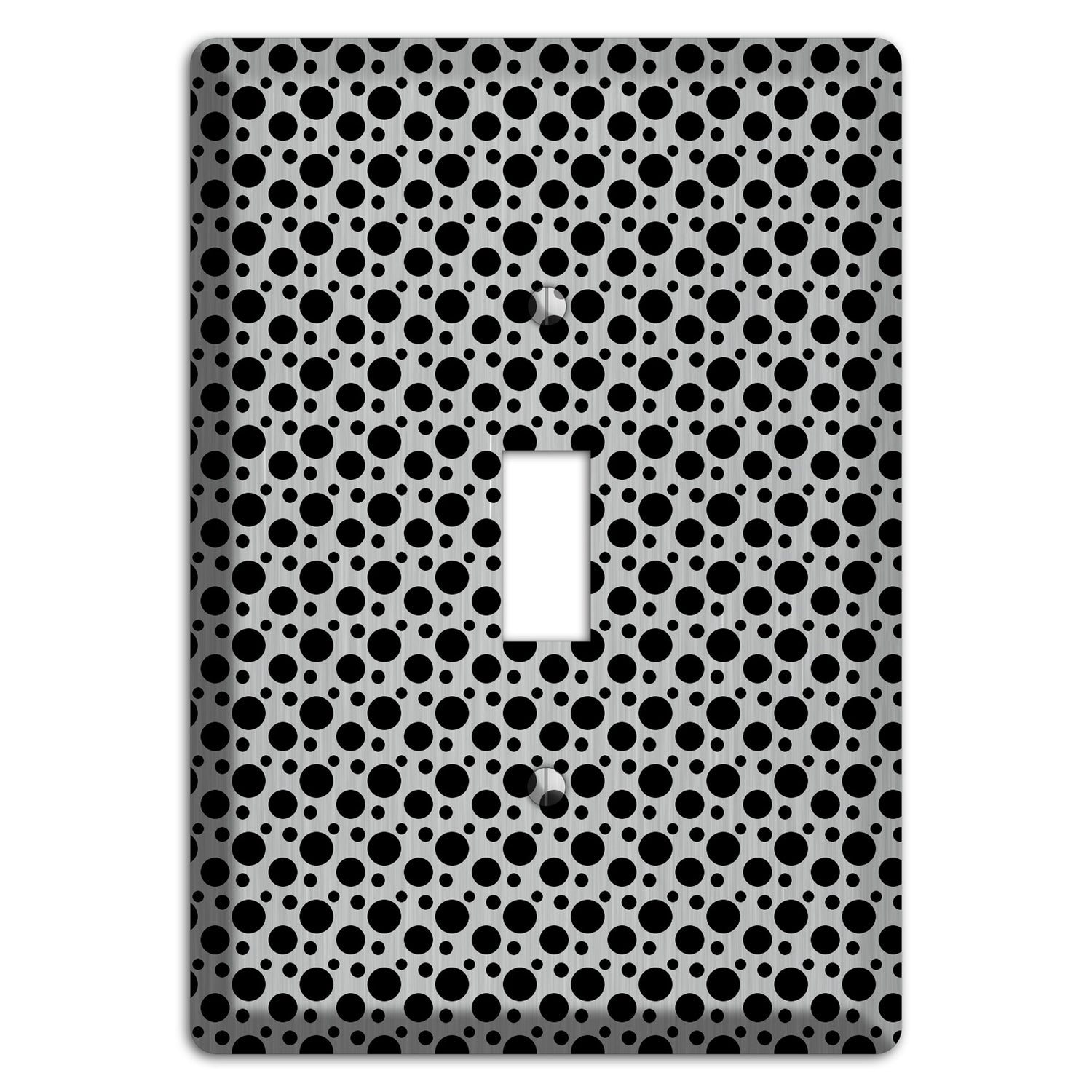 Small and Tiny Polka Dots Stainless Cover Plates