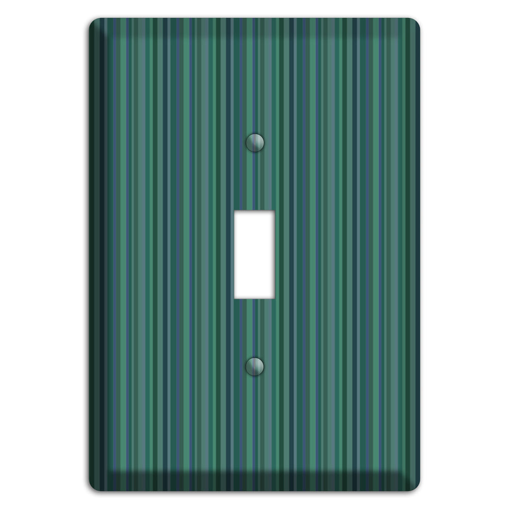 Multi Jade Vertical Stripes Cover Plates
