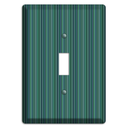 Multi Jade Vertical Stripes Cover Plates