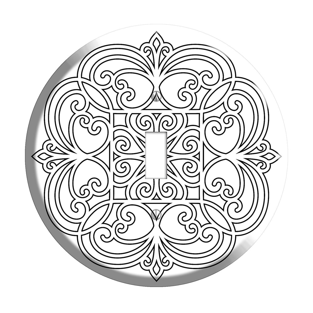 Iron Mandala I Cover Plates