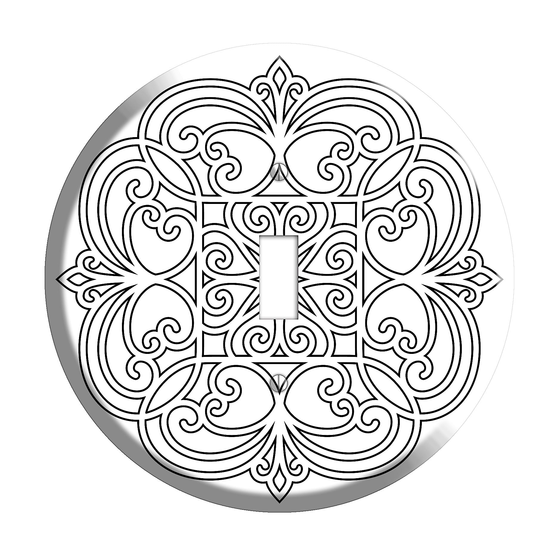 Iron Mandala I Cover Plates
