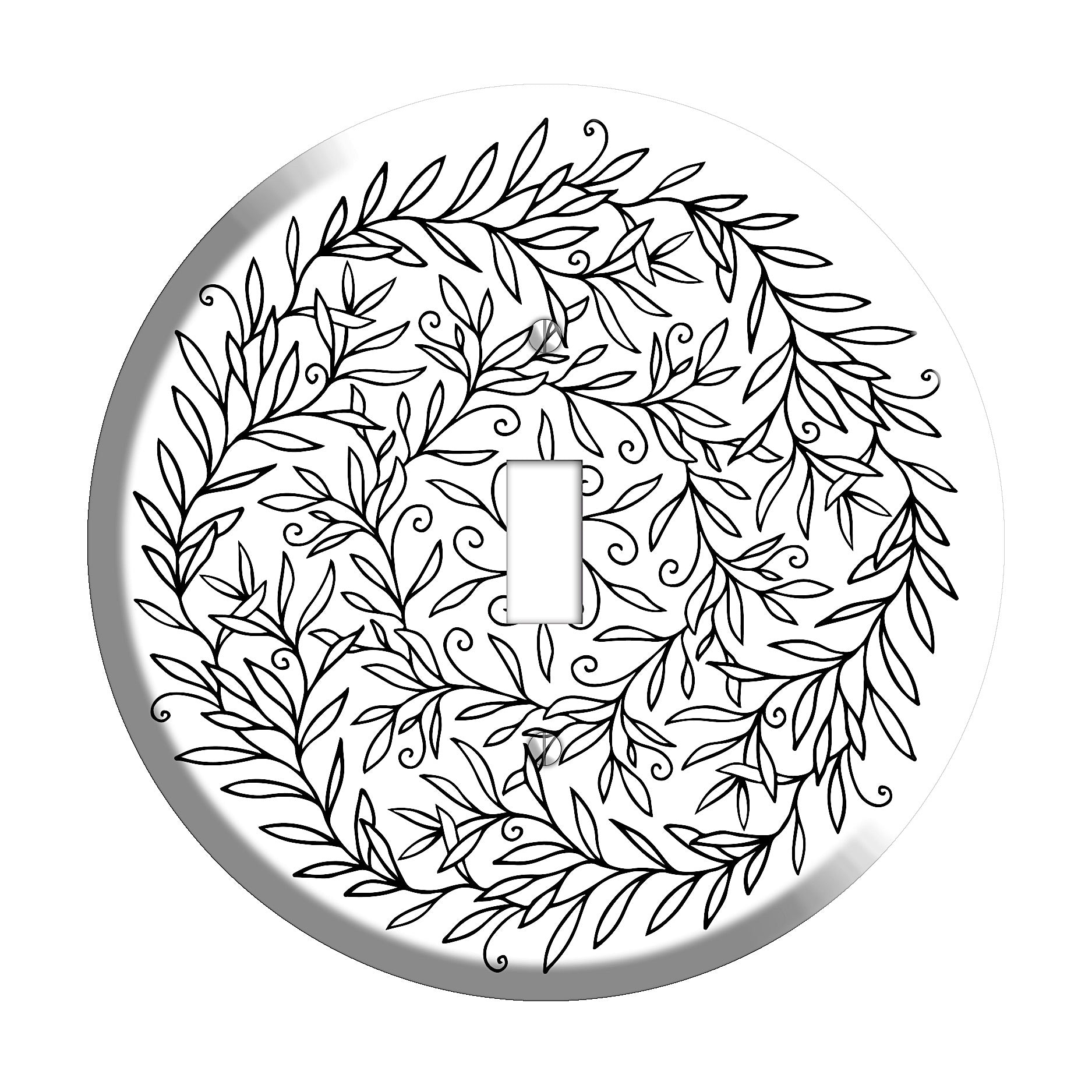 Vine Mandala B Cover Plates