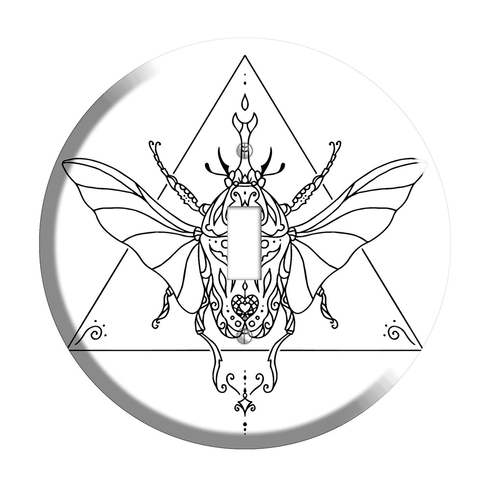 Beetle Mandala B Cover Plates