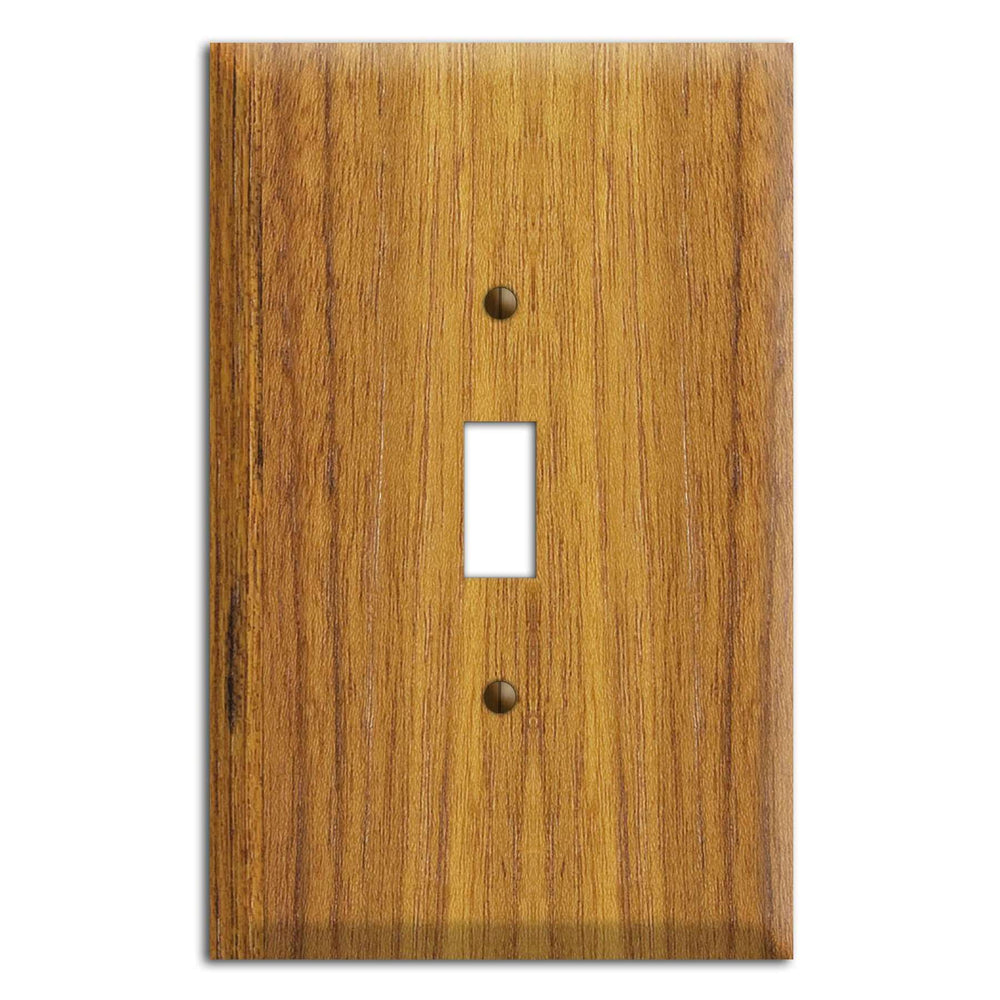 Oversized Discontinued Teak Wood Cover Plates