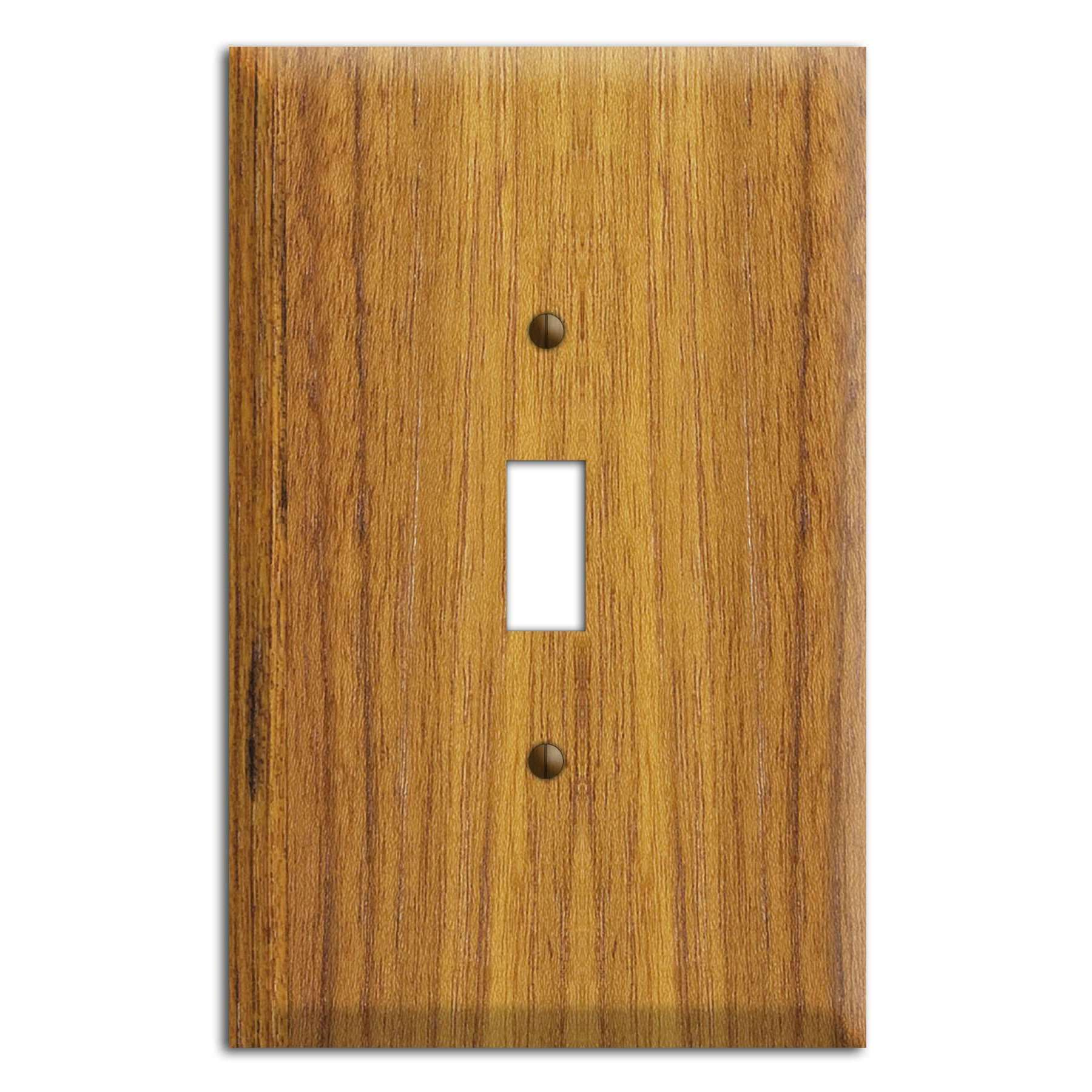 Teak Wood Cover Plates:Wallplates.com
