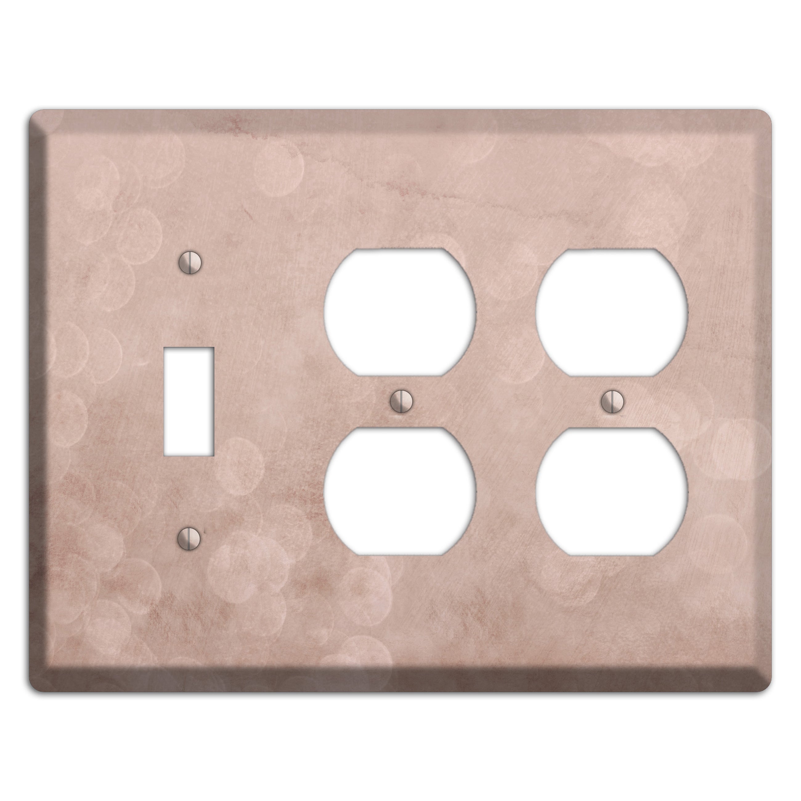 Blush Twilight Toggle / 2 Duplex Wallplate
