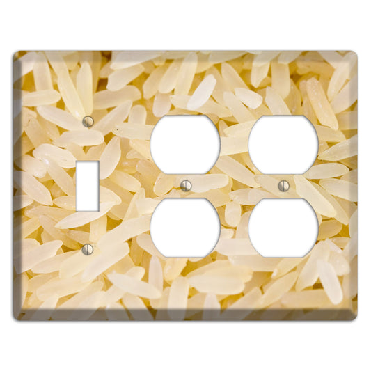 Rice Toggle / 2 Duplex Wallplate