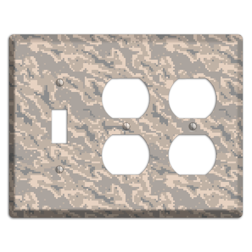 UCAF Tiger Stripe 1 Camo Toggle / 2 Duplex Wallplate