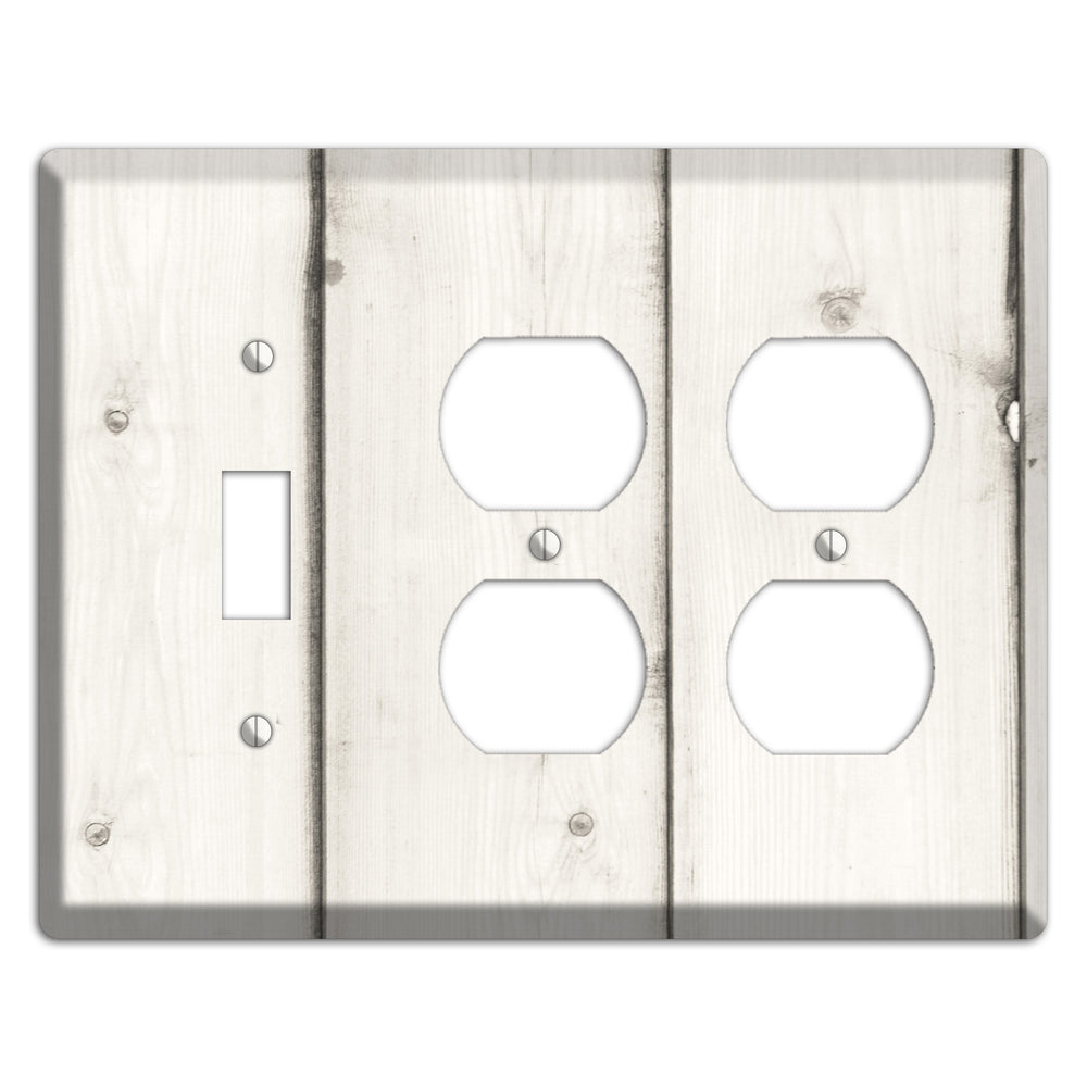 Pampas Antique Toggle / 2 Duplex Wallplate