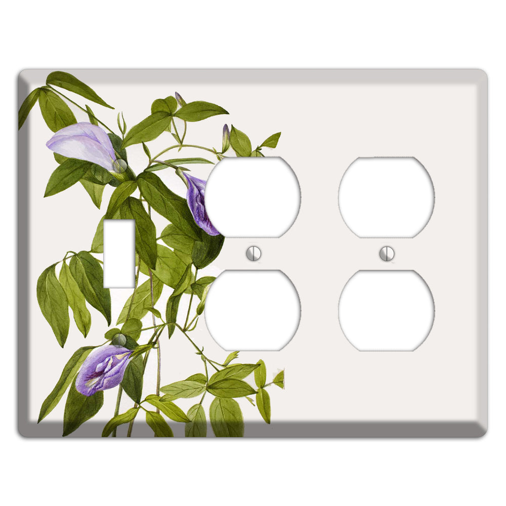 Clitoria Mariana Toggle / 2 Duplex Wallplate