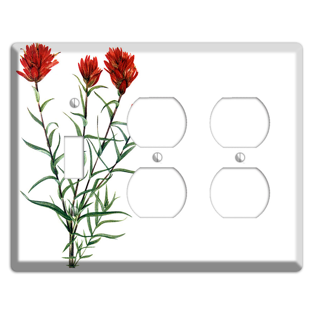 Castilleja Linarifolia Toggle / 2 Duplex Wallplate