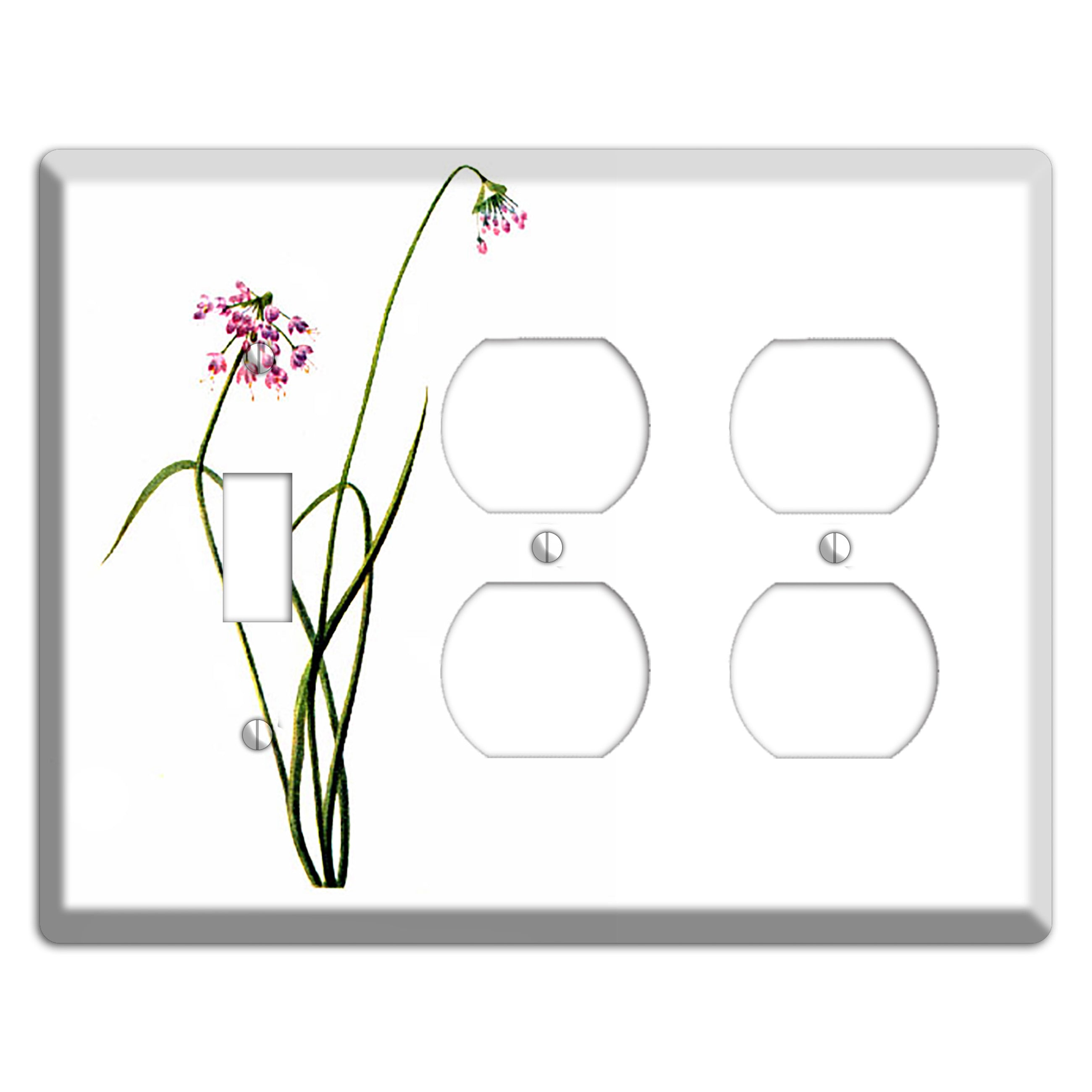 Allium Cernum Toggle / 2 Duplex Wallplate