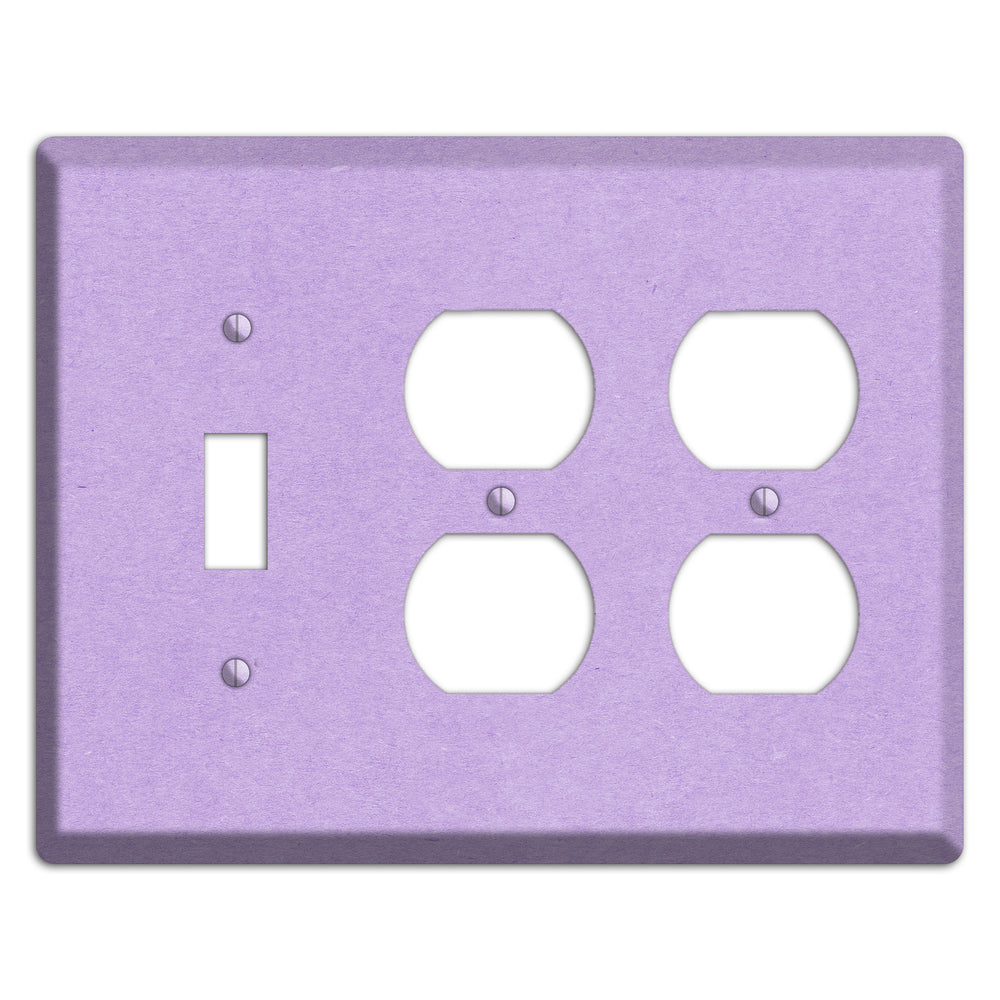 Wisteria Kraft Toggle / 2 Duplex Wallplate