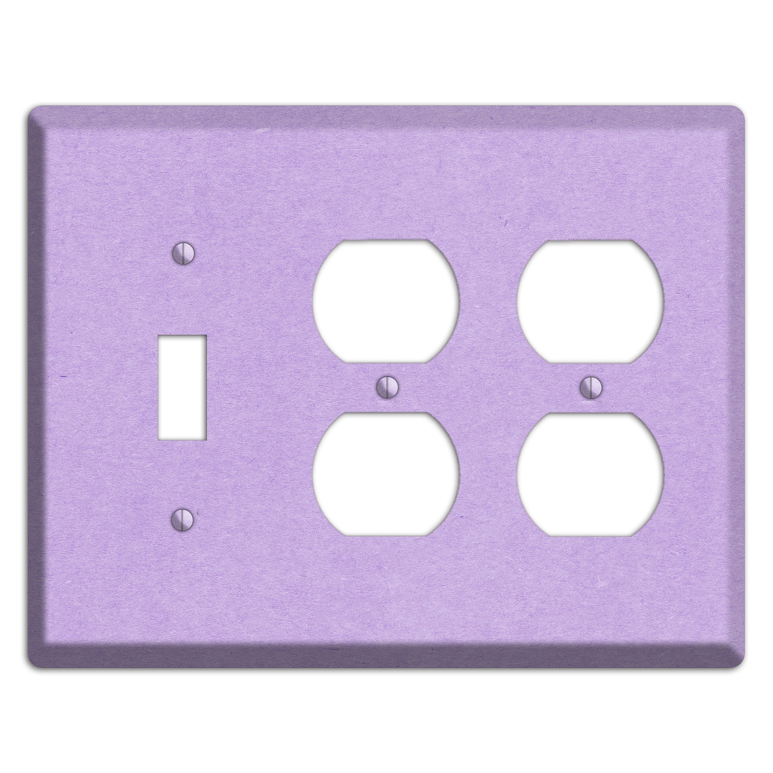 Wisteria Kraft Toggle / 2 Duplex Wallplate