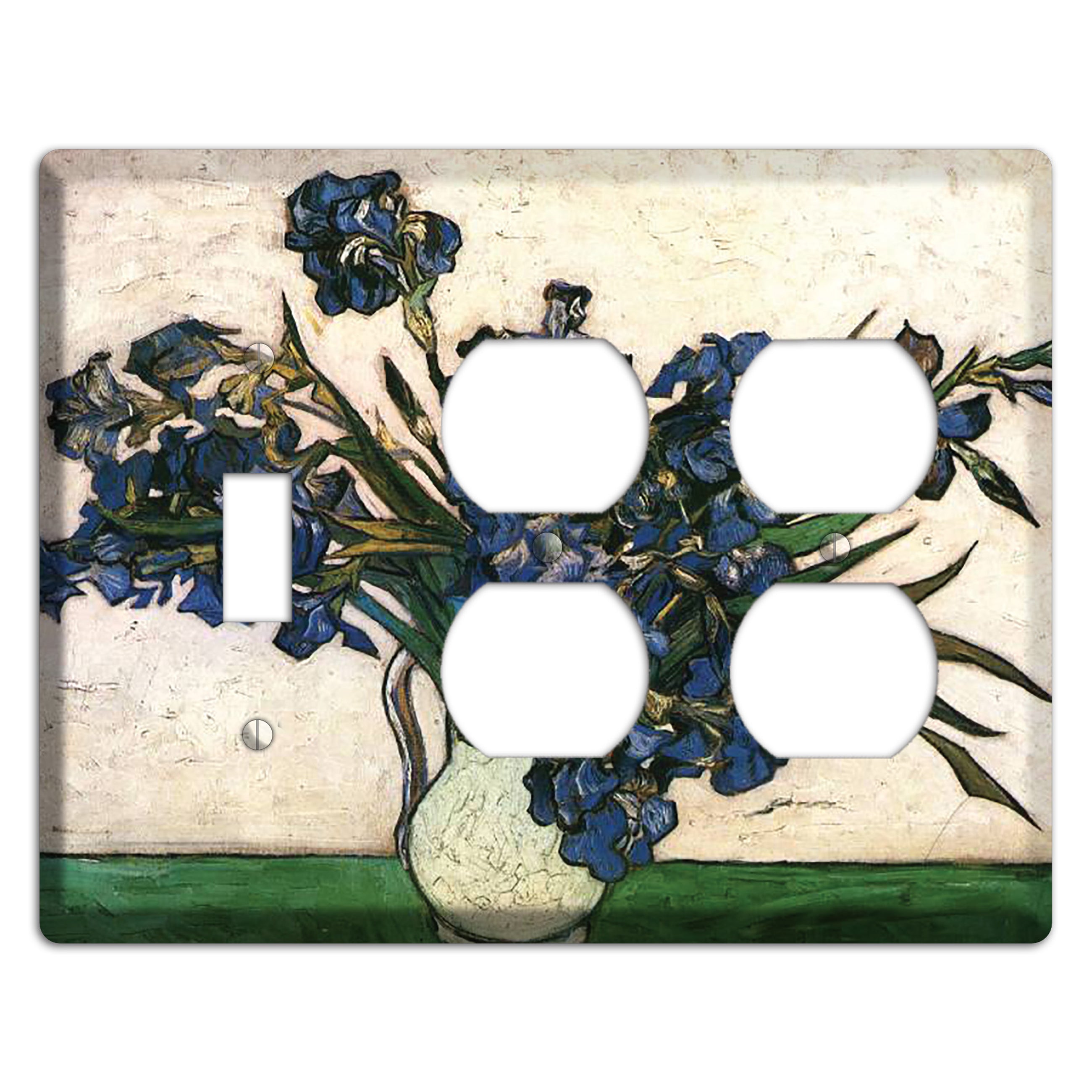 Vincent Van Gogh 2 Toggle / 2 Duplex Wallplate
