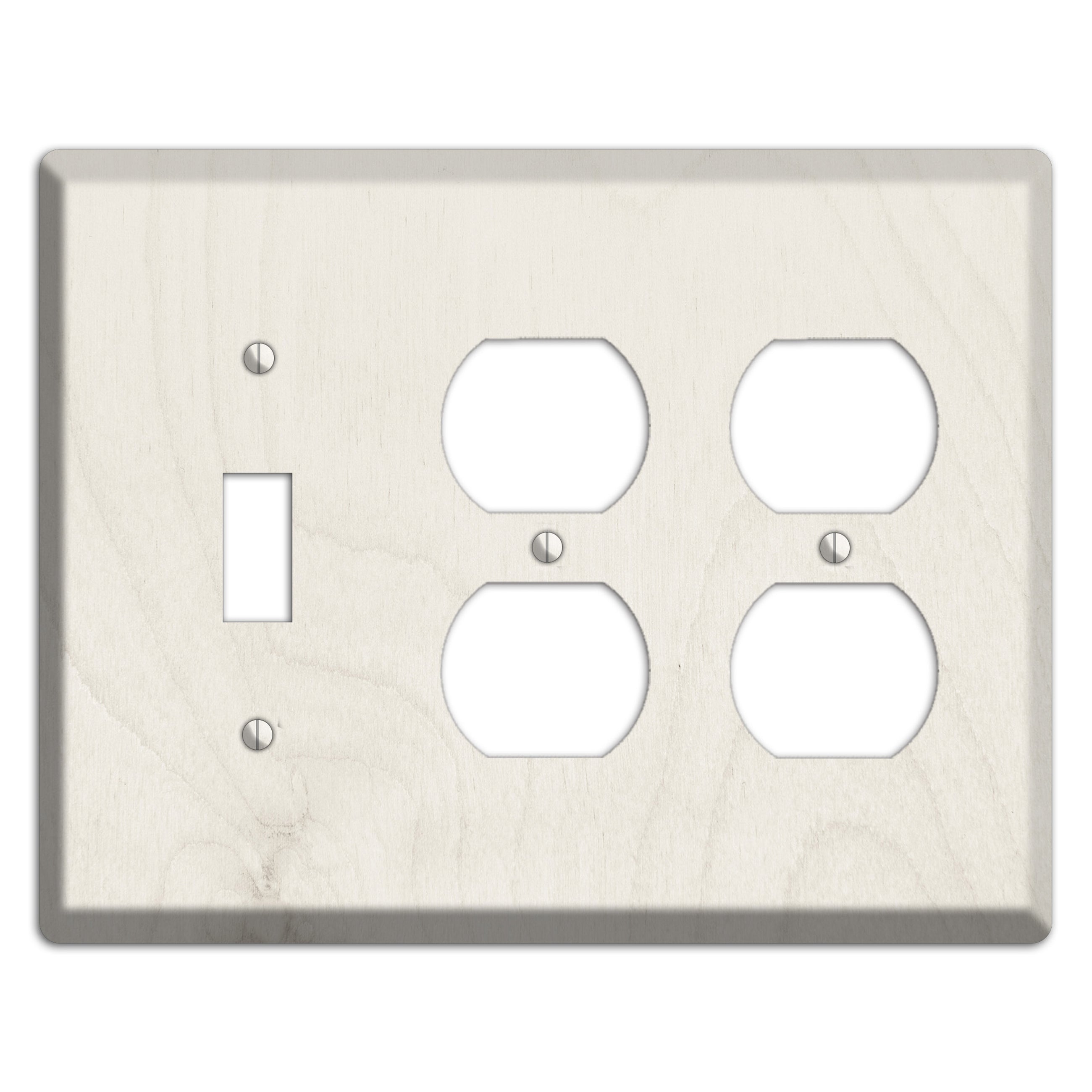 Dawn pink Antique Toggle / 2 Duplex Wallplate