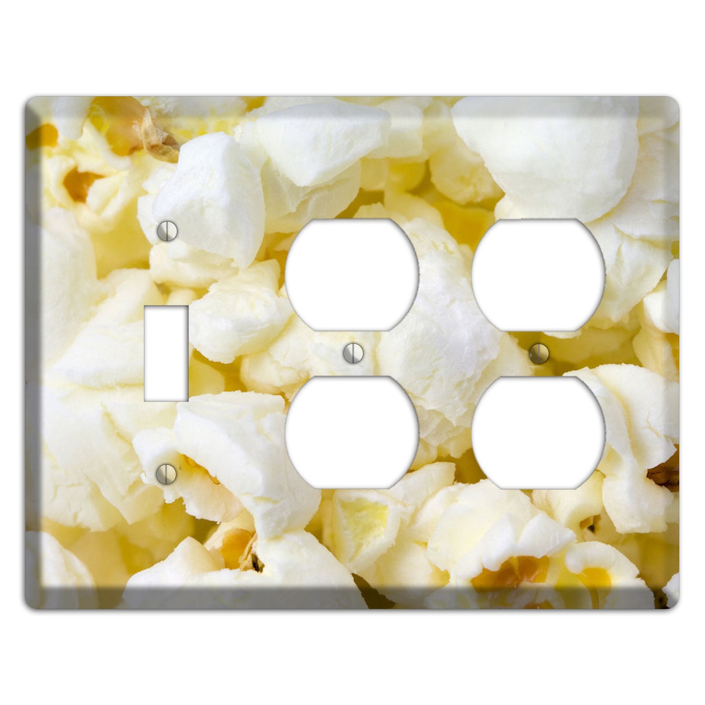 Popcorn Toggle / 2 Duplex Wallplate