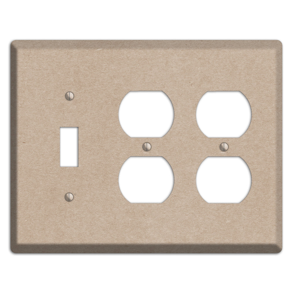 Sandrift Kraft Toggle / 2 Duplex Wallplate