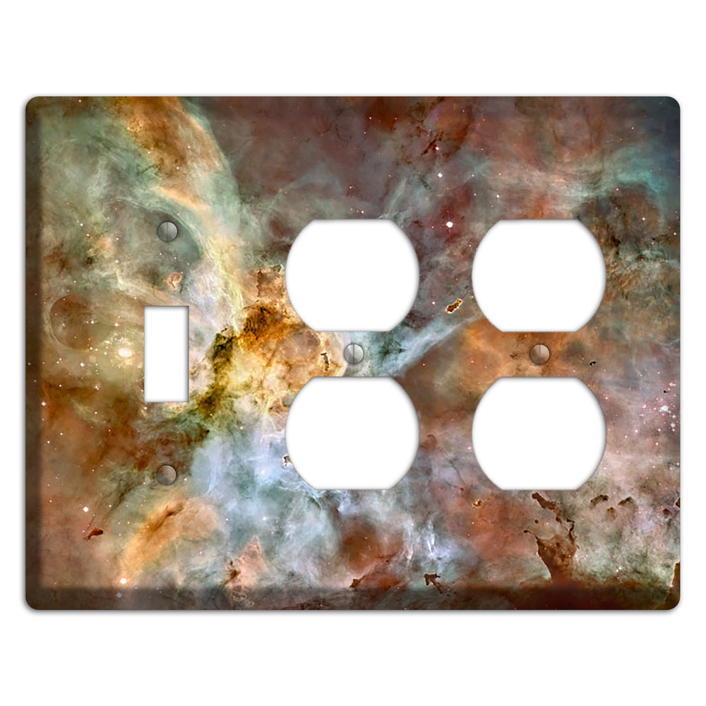 Star birth in the extreme Toggle / 2 Duplex Wallplate