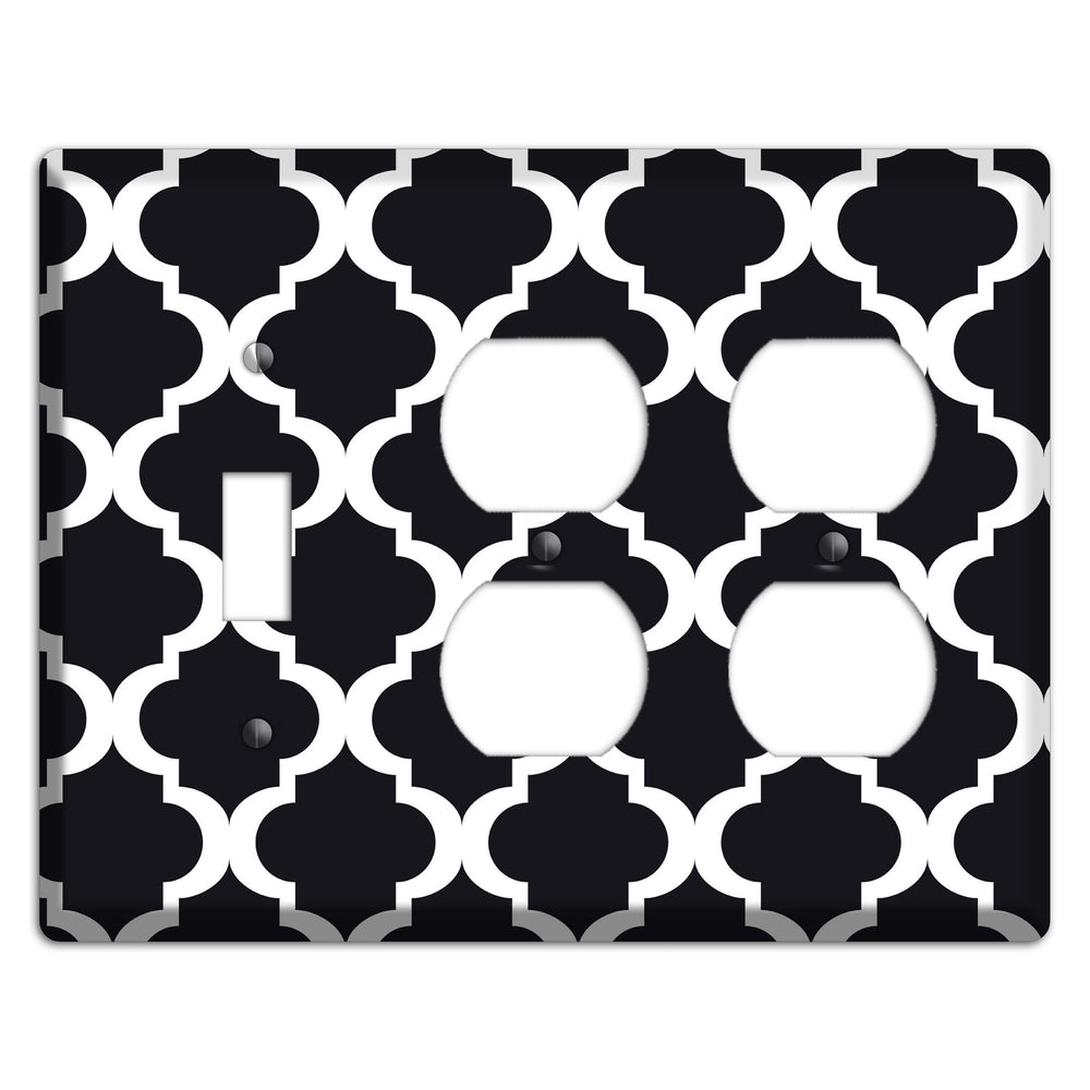 Moroccan 3 Toggle / 2 Duplex Wallplate
