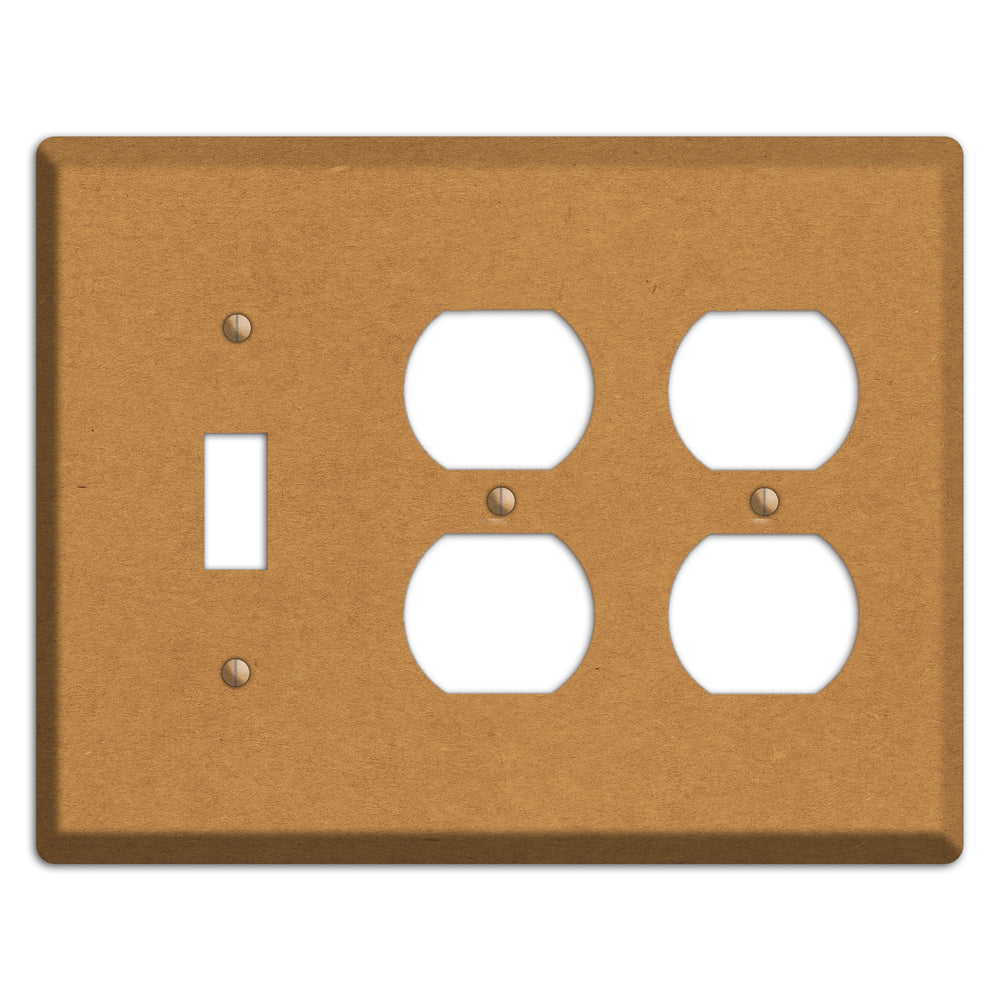 Twine Kraft Toggle / 2 Duplex Wallplate