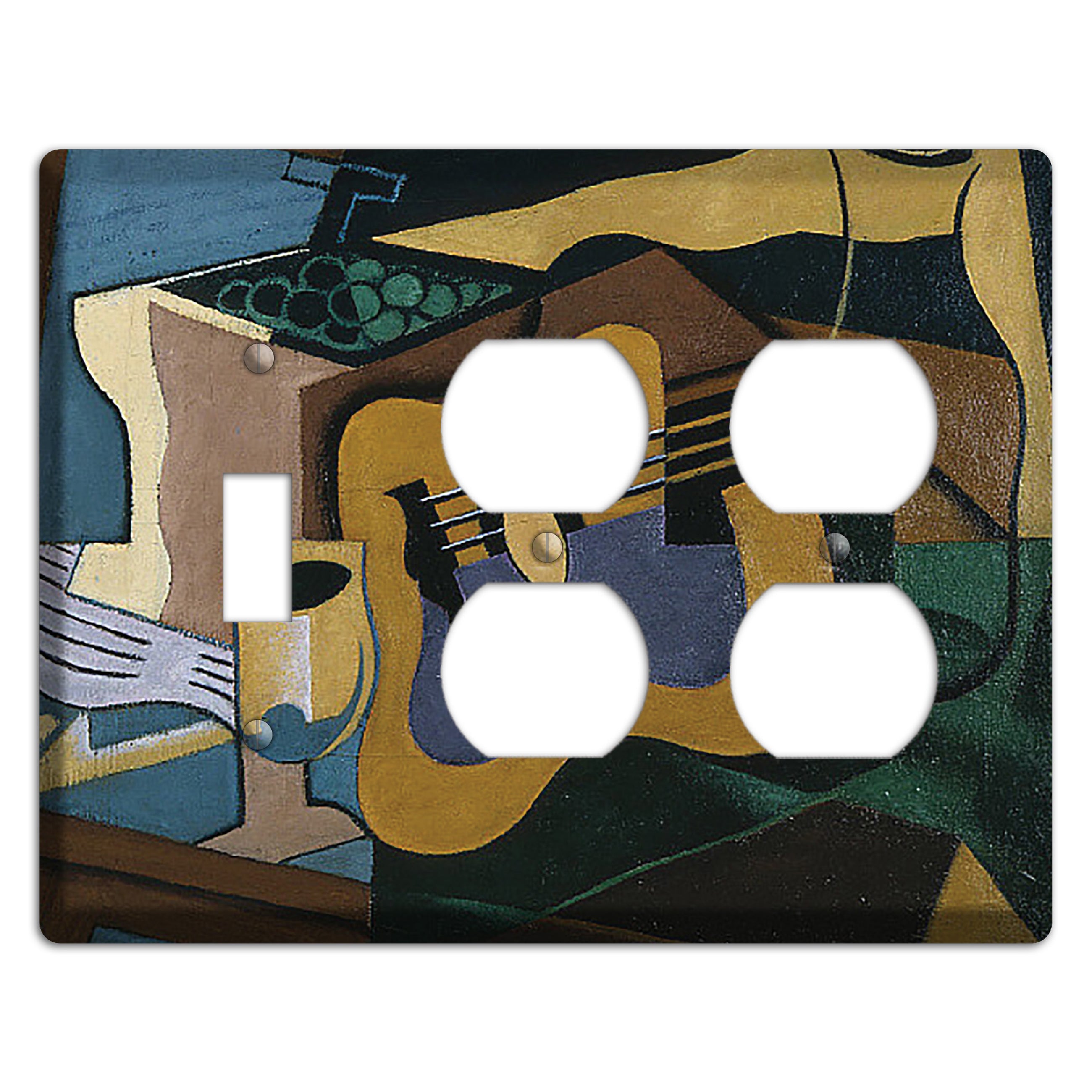 Juan Gris 3 Toggle / 2 Duplex Wallplate