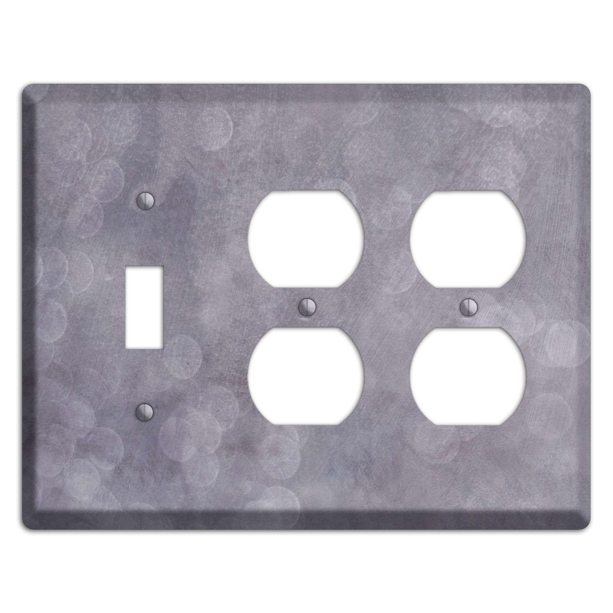 Lavender Twilight Toggle / 2 Duplex Wallplate
