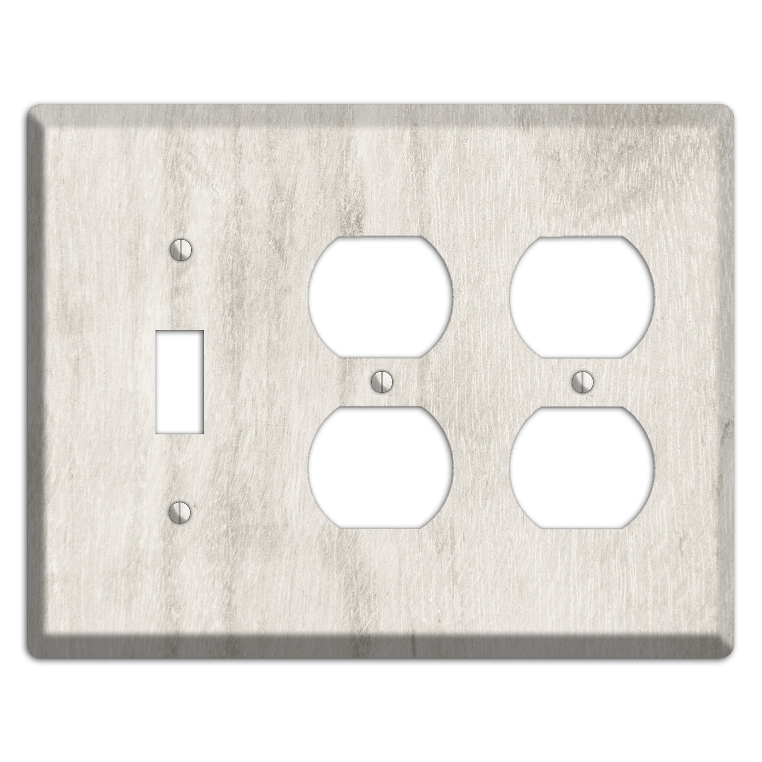 Kangaroo Antique Toggle / 2 Duplex Wallplate