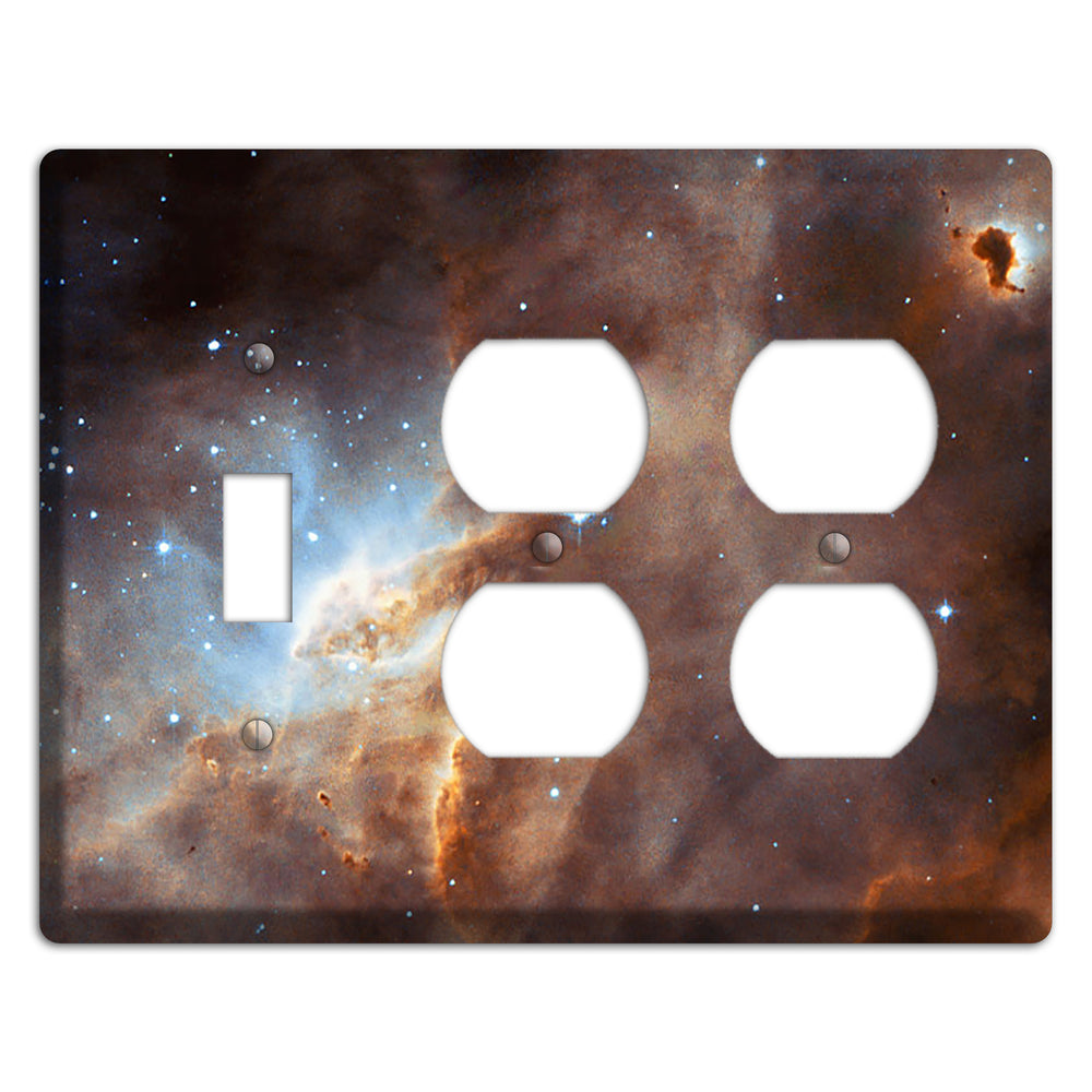 star formation Toggle / 2 Duplex Wallplate