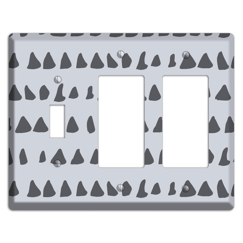 Abstract 26 Toggle / 2 Rocker Wallplate
